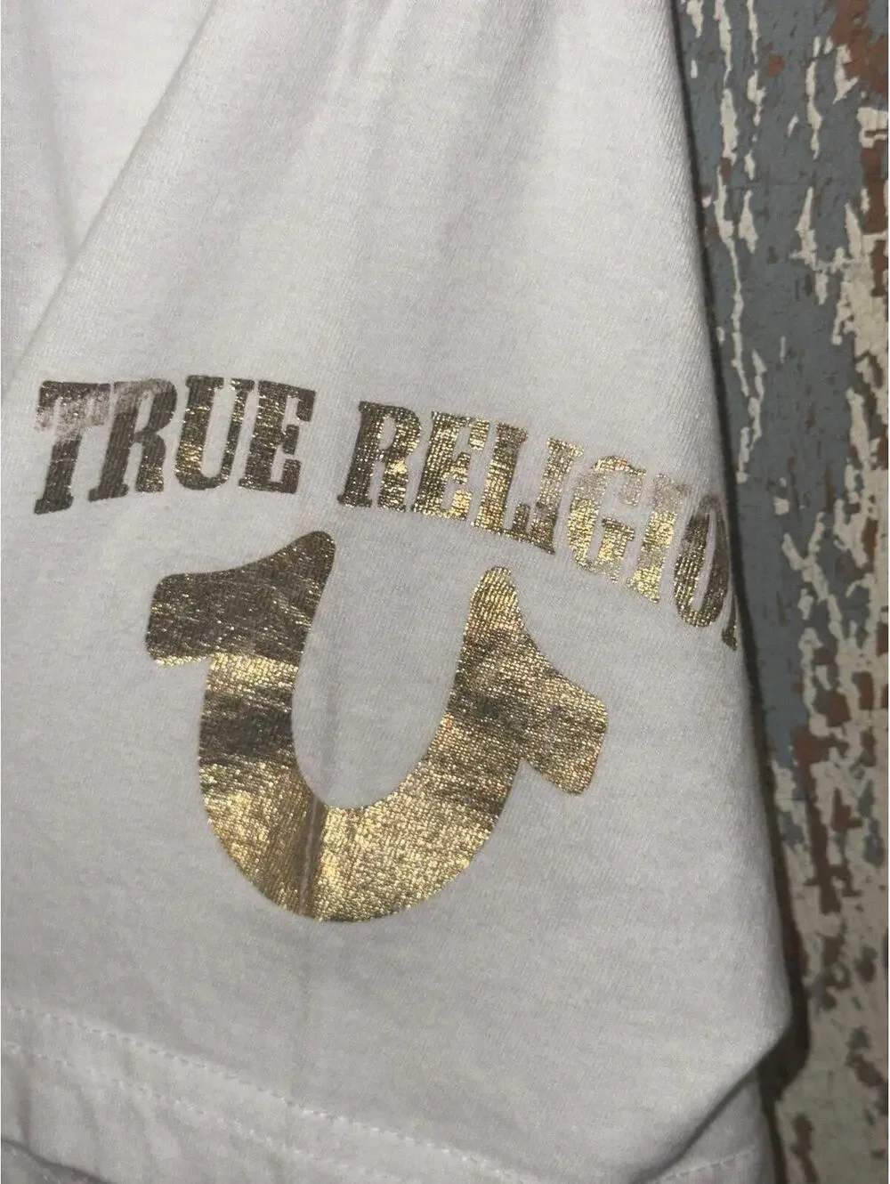 True Religion Mens tee, size Large
